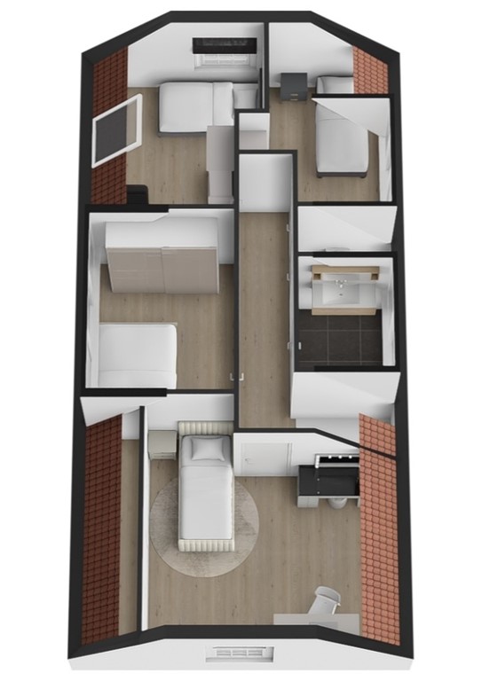 mediumsize floorplan